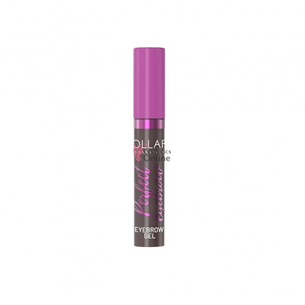 Gel modelator pentru sprancene Vollare 7.5 ml, maro inchis, art 49322